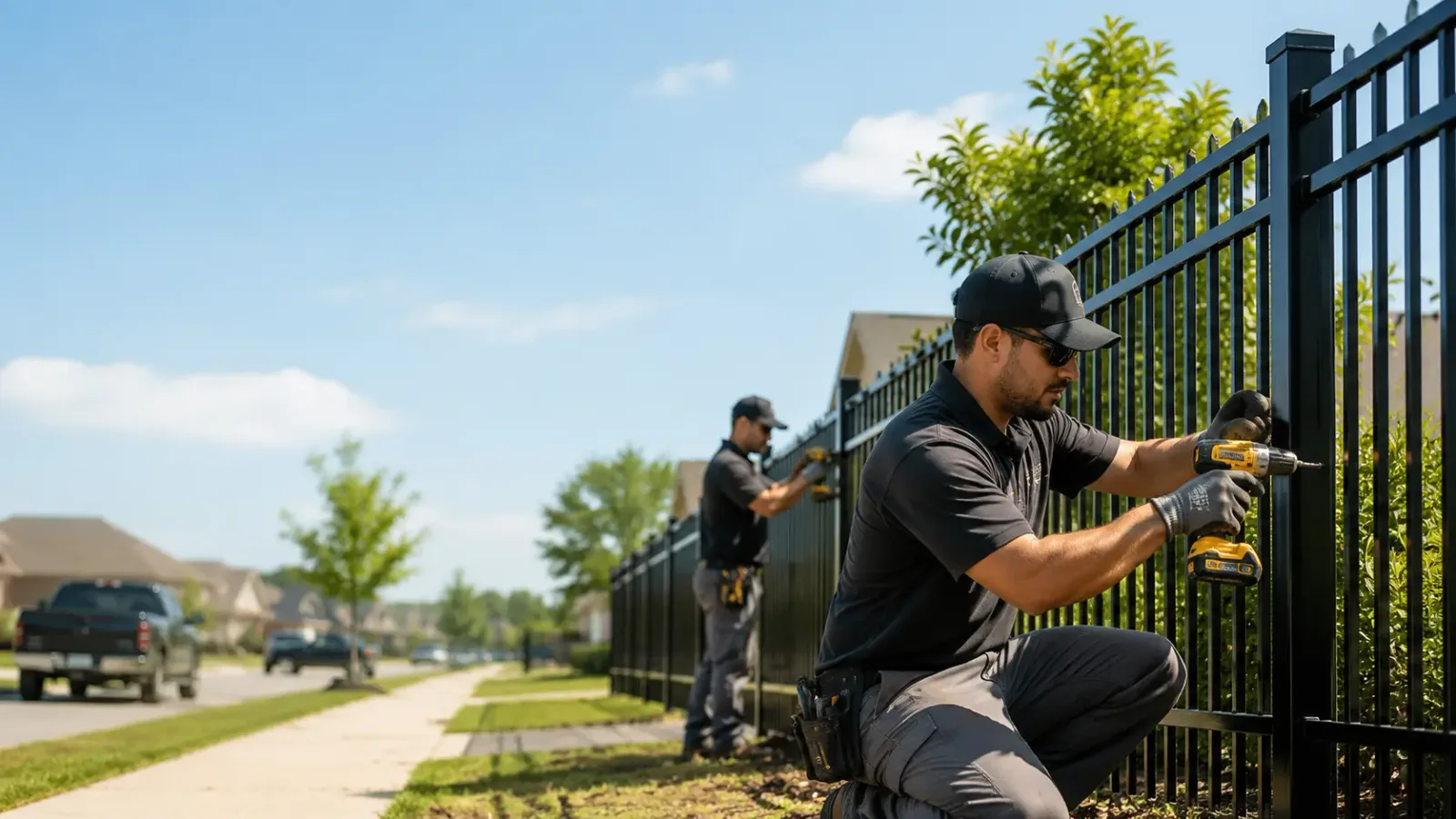 Metal Fence Installation in Ashland, LA